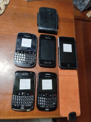 BlackBerry Bold 9900, 9700, Curve 8520 + Samsung +
