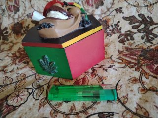 Joyero estilo hawaiano Rasta