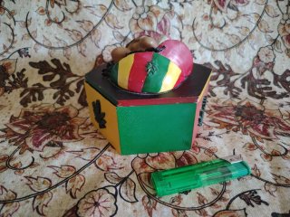 Joyero estilo hawaiano Rasta