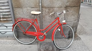 Bicicleta Clásica Roja