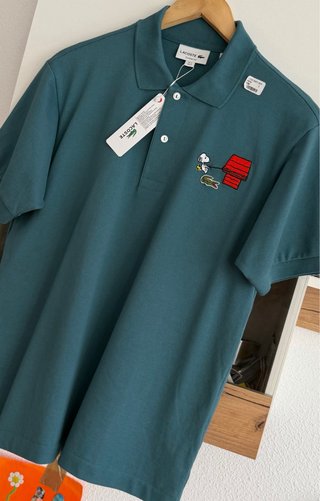 Polo Lacoste classic Talla M Snoopy 100% original