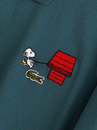Polo Lacoste classic Talla M Snoopy 100% original