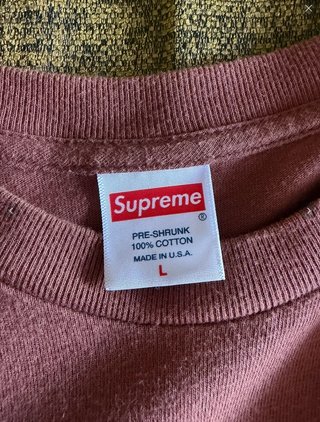 Camiseta Supreme Marrón