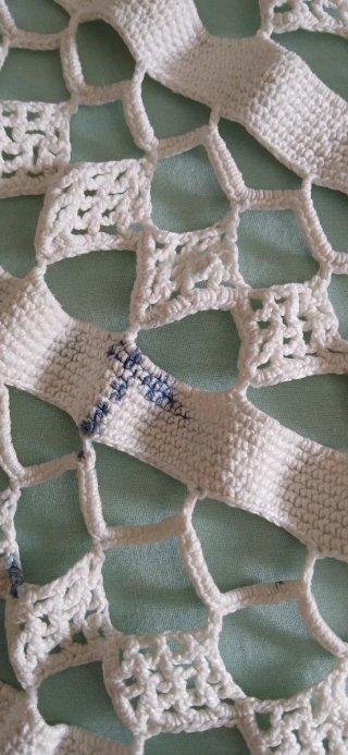 2 Tapetes Redondos Crochet Hechos a Mano