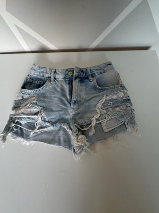 Shorts vaqueros rotos mujer