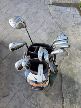 Bolsa de Golf con Carro y Palos