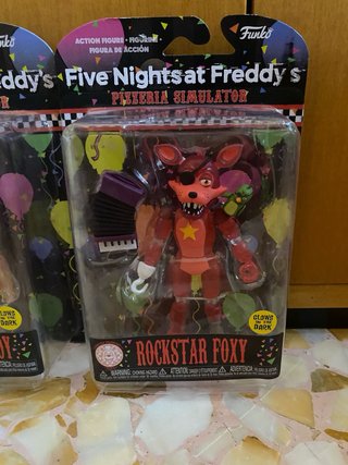 Funko Fnaf Rockstar Freddy e rockstar foxy figure