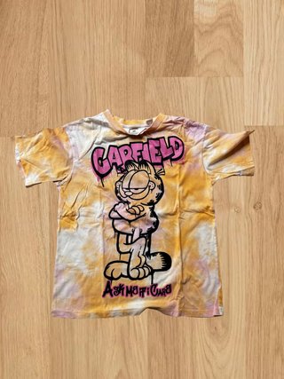 Lotto 2 T-shirt H&M Topolino e Garfield 8-10 anni