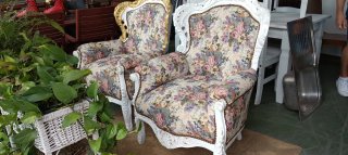 Sillones Isabelinos Estilo Barroco