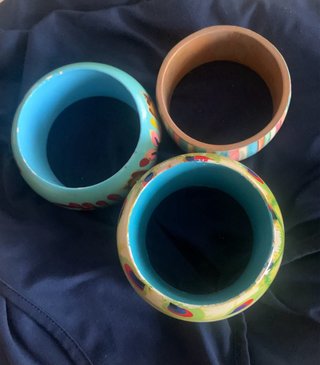 PULSERAS CHUNKY MADERA