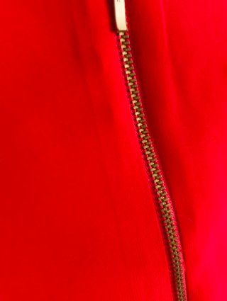 Vestido rojo corto