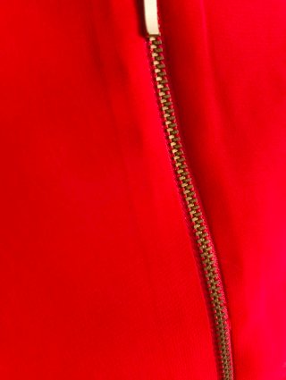 Vestido rojo corto