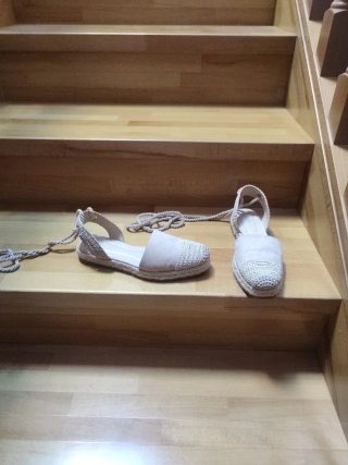 Sandalias Zara Beige