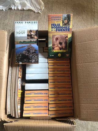 Colección VHS Caza y Pesca Jara y Sedal