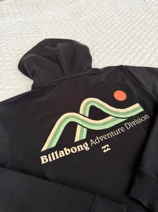 Sudadera Billabong Adventure Division Negra Talla