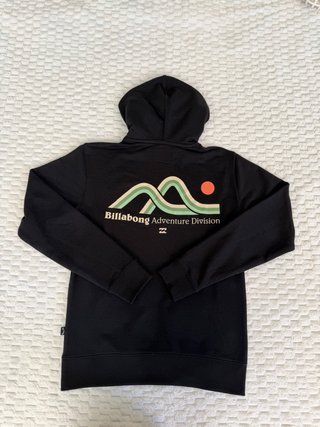 Sudadera Billabong Adventure Division Negra Talla