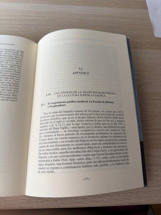 Historia del derecho romano y su recepción europea