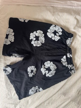 Conjunto black fox conjunto short con diseño flor