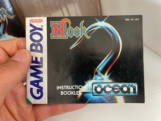 Hook Game Boy Completo Boxato Or