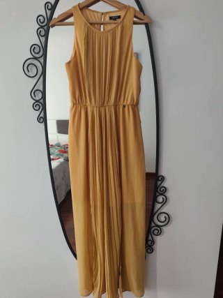 Vestido largo amarillo GOA GOA talla S