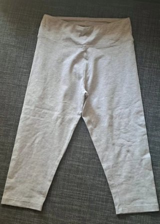 Leggings pirata grises mujer talla XS