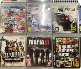 Lote Juegos PS3 (Acción, Carreras, Shooter, Deport