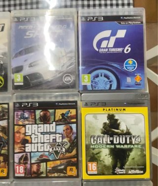 Lote Juegos PS3 (Acción, Carreras, Shooter, Deport