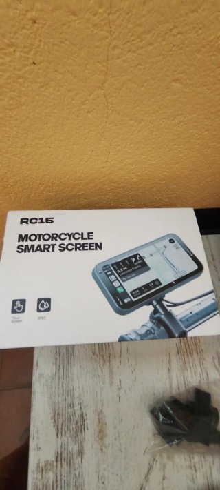 Pantalla Carplay Moto LAMTTO RC15 6.5