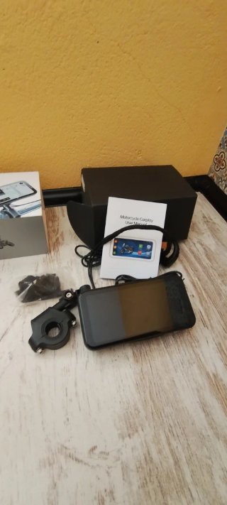 Pantalla Carplay Moto LAMTTO RC15 6.5