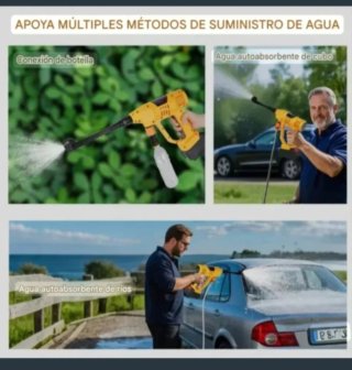 Hidrolimpiadora Inalambrica (2 Baterías)