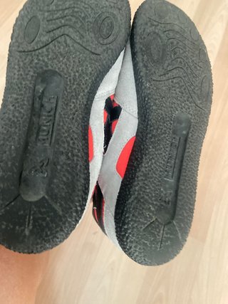 Zapatillas Munich Talla 38 Gris/Rojo