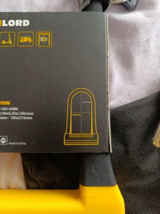 Candado BeeLord Super Lock Amarillo