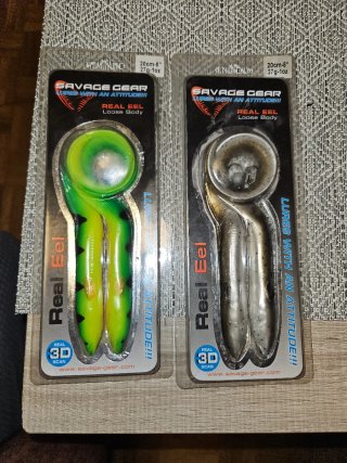 Lote de señuelos para pesca (siluro, lucio)