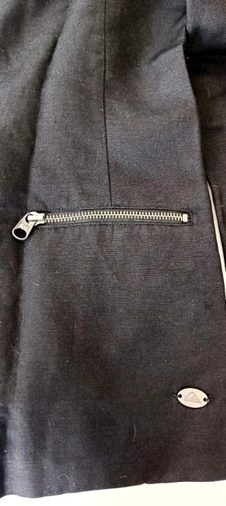 Chaqueta de mujer Quiksilver Negra