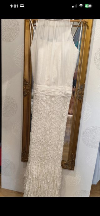 Vestido de Novia Blanco Largo