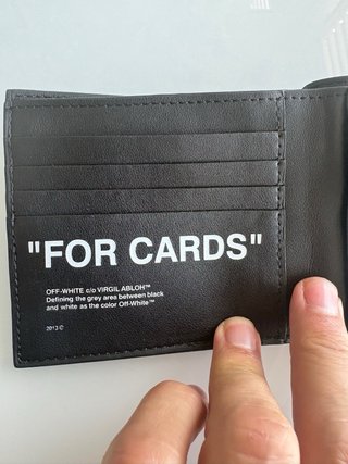 Cartera Off-White FOR CARDS
