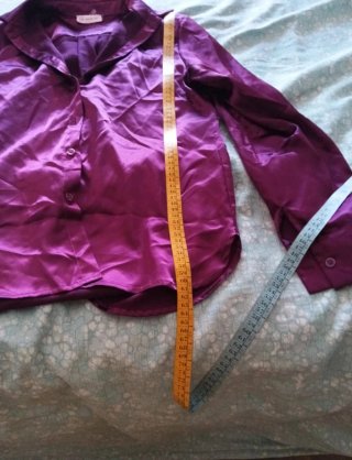 Camicia donna viola