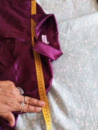 Camicia donna viola