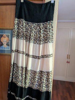 Vestido de lino rosita claro talla 40