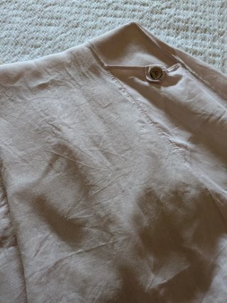 Vestido de lino rosita claro talla 40