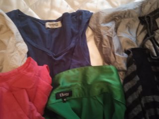 Lote Ropa Mujer Camisas y Blusas