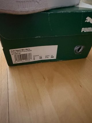 Zapatillas Puma Mujer Blancas y Negras
