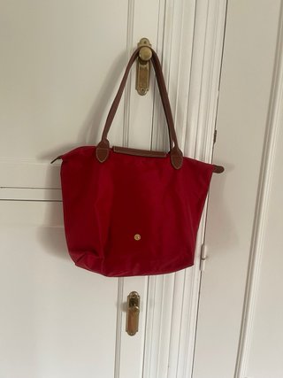 Bolso Longchamp Le Pliage Rojo