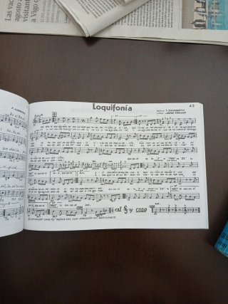 Partitura 100 Exitos Españoles