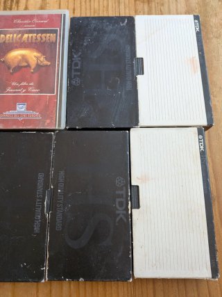 Lote 10 Cintas VHS TDK Grabables Variadas