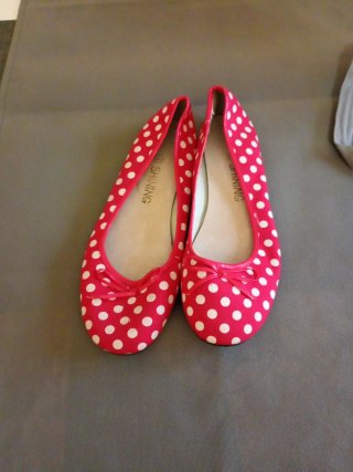 Zapatos planos lunares T/40