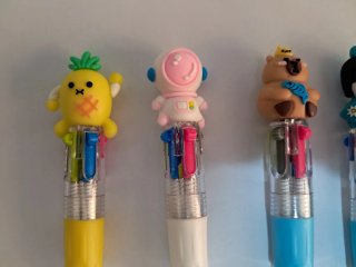 Set 5 mini Penne Multicolore con Cappuccio Diverte