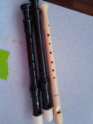 Lote 3 flautas HOHNER y ZEN-ON