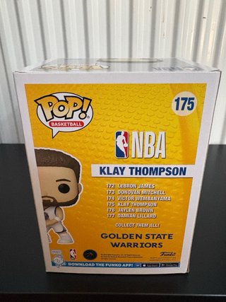 Funko Pop! Klay Thompson 175 Warriors