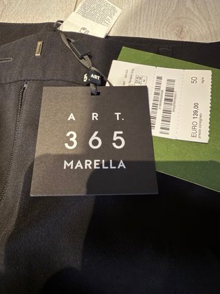 Pantaloni neri eleganti donna tg 50 top smanicata